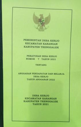 Perdes Nomor 7 thn.2021 Tentang APBDes TA 2022